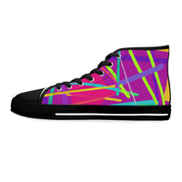 Splashy Kicks. - high top