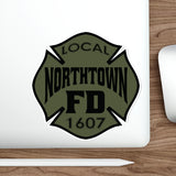 Northtown FD Green Stickers