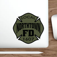 Northtown FD Green Stickers