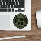 Northtown FD Green Stickers