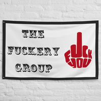 THE FUCKERY! GROUP Flag one-sided