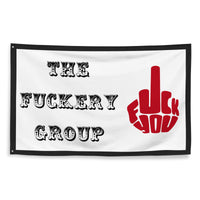 THE FUCKERY! GROUP Flag one-sided