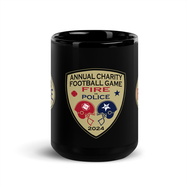 FD/PD Football - Black Mug