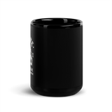 BRAIN GASOLINE Black Glossy Mug