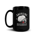 BRAIN GASOLINE Black Glossy Mug