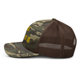 IT IS WHAT IT IS Camo trucker hat