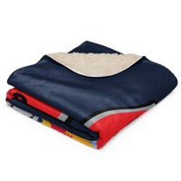 NLVFD Logo Sherpa blanket