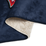 NLVFD Logo Sherpa blanket