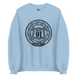 Unisex Sweatshirt -Route 91 Badge - all black