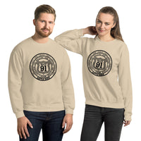 Unisex Sweatshirt -Route 91 Badge - all black