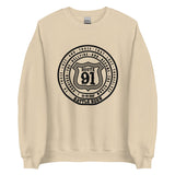 Unisex Sweatshirt -Route 91 Badge - all black