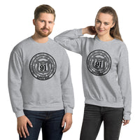 Unisex Sweatshirt -Route 91 Badge - all black