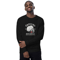 BRAIN GASOLINE Unisex organic raglan sweatshirt