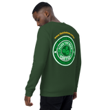 Flick the Bean St. Paddy's Day Unisex organic raglan sweatshirt