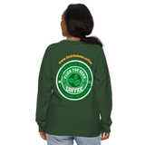 Flick the Bean St. Paddy's Day Unisex organic raglan sweatshirt