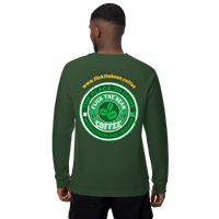 Flick the Bean St. Paddy's Day Unisex organic raglan sweatshirt