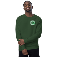 Flick the Bean St. Paddy's Day Unisex organic raglan sweatshirt