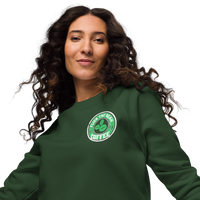 Flick the Bean St. Paddy's Day Unisex organic raglan sweatshirt