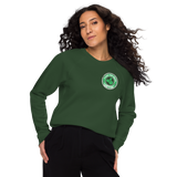 Flick the Bean St. Paddy's Day Unisex organic raglan sweatshirt