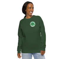 Flick the Bean St. Paddy's Day Unisex organic raglan sweatshirt