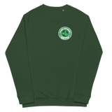 Flick the Bean St. Paddy's Day Unisex organic raglan sweatshirt