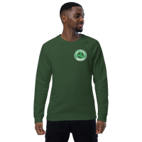 Flick the Bean St. Paddy's Day Unisex organic raglan sweatshirt