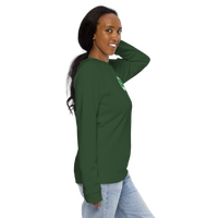 Flick the Bean St. Paddy's Day Unisex organic raglan sweatshirt