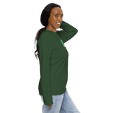 Flick the Bean St. Paddy's Day Unisex organic raglan sweatshirt