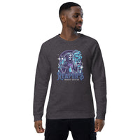 Reaper's Roast Coffee Unisex organic raglan sweatshirt