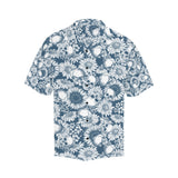 Sunflowers and Skulls Hawaiian Shirt