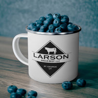 Larson Beef Enamel Camping Mug