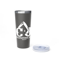 C&J Excavation - Copper Vacuum Insulated Tumbler, 22oz