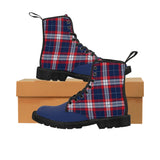 Men's RWB Plaid Canvas Boots