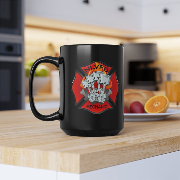 FD Mechanix Black Mug