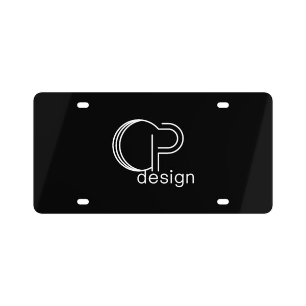 CP design License Plate