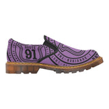 R91 Men's slip on Men's Slip-On Loafer (Model 12031) - Purple