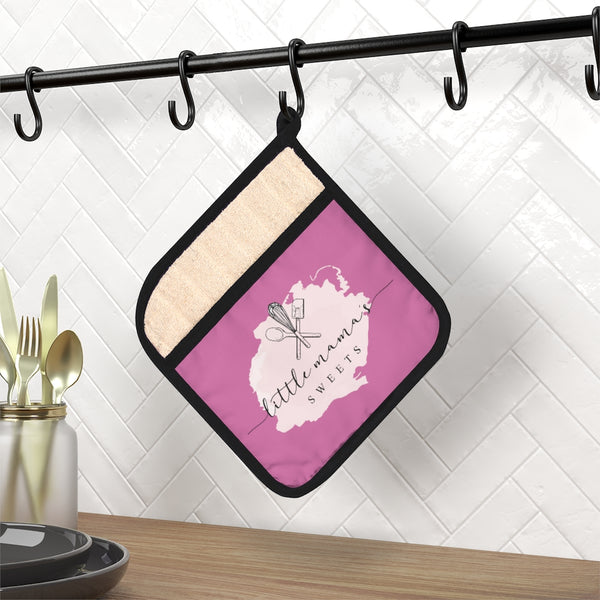 Little Mama's Sweets Pot Holder with Pocket