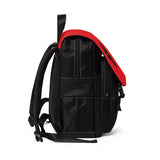 Thin Red Line - Unisex Shoulder Backpack