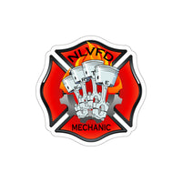 NLVFD Mechanix Die-Cut Stickers