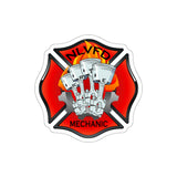 NLVFD Mechanix Die-Cut Stickers