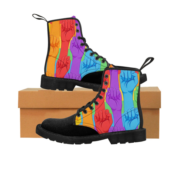 PRIDE Men's Canvas Boots