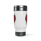 Stainless Steel Travel Mug with Handle, 14oz