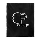 CP design Velveteen Plush Blanket