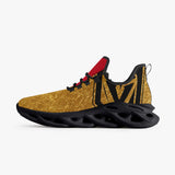 Vegas Hockey Bounce Mesh Knit Sneakers - Black sole