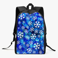 Snowflakes (blue) Kid's School Backpack