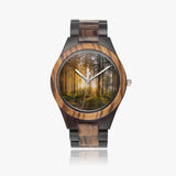 "Morning Sun" Indian Ebony Wooden Watch