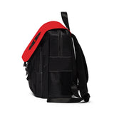 Thin Red Line - Unisex Shoulder Backpack