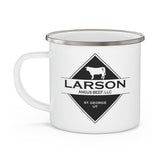 Larson Beef Enamel Camping Mug