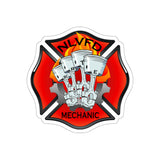 NLVFD Mechanix Die-Cut Stickers