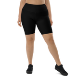 Black Biker Shorts